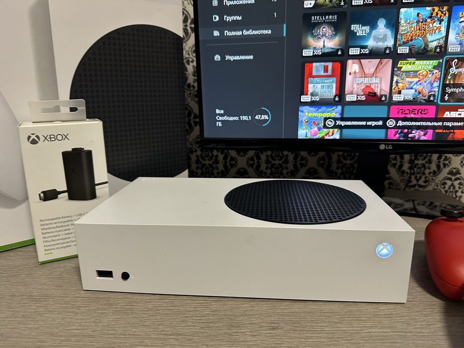 Ігрова приставка Xbox Series S +500 ІГОР