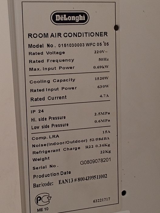 Продам кондиционер  в хорошем состоянии .