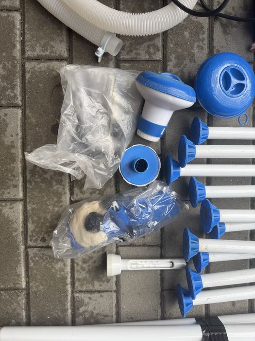 Basen rozporowy 305 x78 z pełnym zestawem