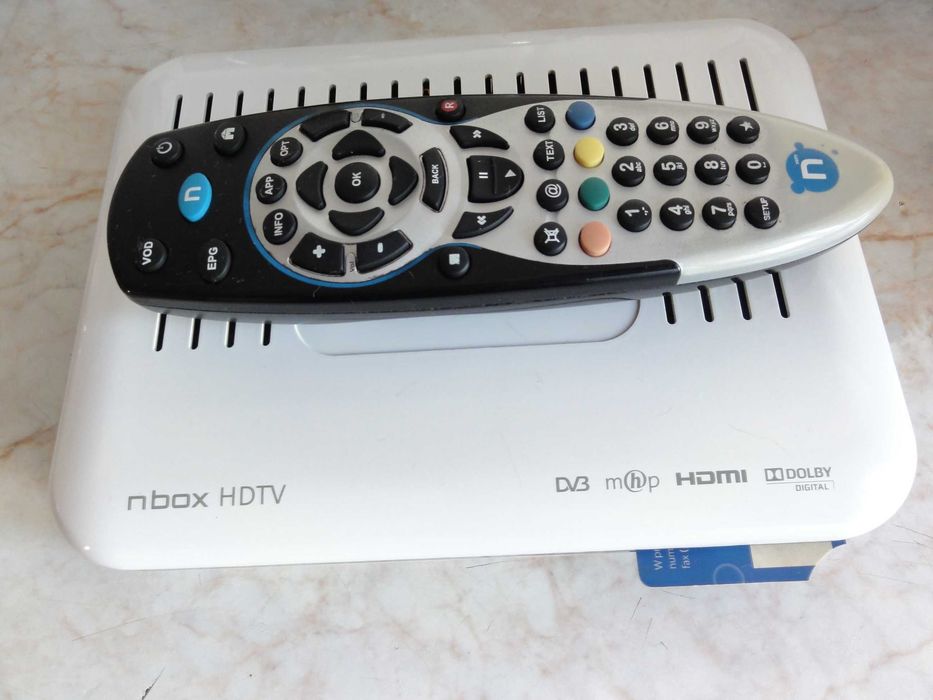 Dekoder Satelitarny nbox HDTV ITI 2850 ST (+ konwerter)