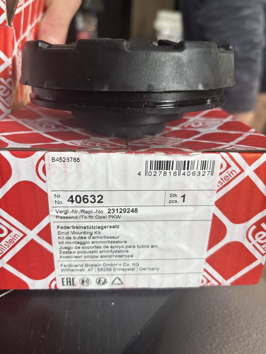 Poduszka amortyzatora przód opel insignia