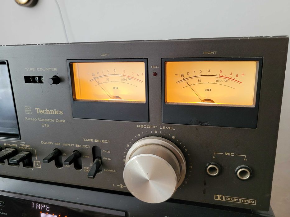 Magnetofon Deck Technics RS-615