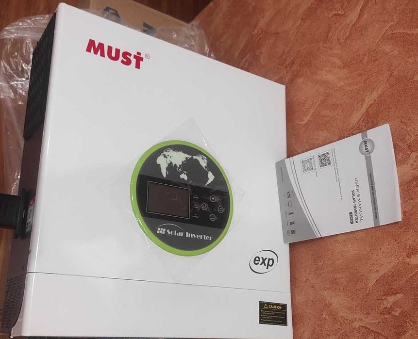 Гібридний інвертор MUST PV19-6248 EXP (з підмішуванням сонця на 2МРРТ)