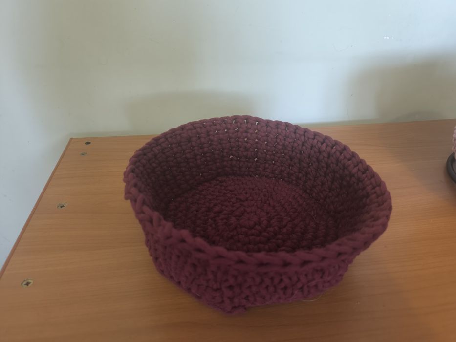 Кошики в'язані  ручної роботи