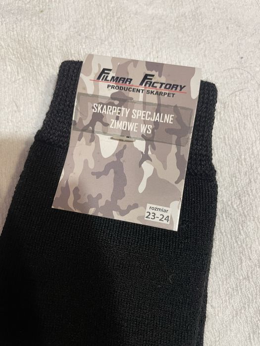 Skarpety letnie i zimowe wojsk specjalnych