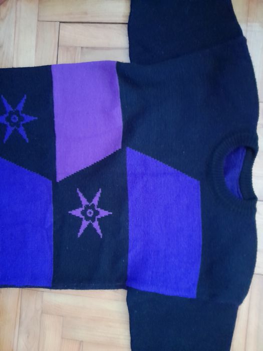 Tunika sweter lata 80 - te