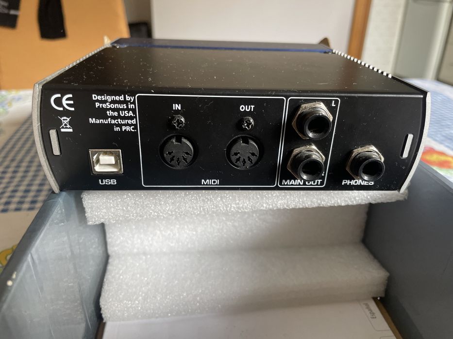 Interface de audio 2x2