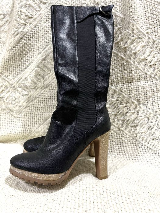 Сапоги жіночі натуральна шкіра