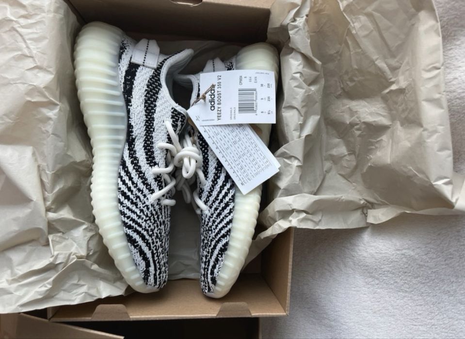 Adidas Yeezy 350V2 Zebra