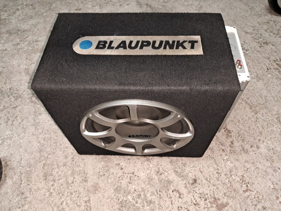 Skrzynia basowa blaupunkt/ tuba/wzmacniacz