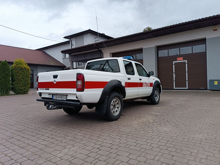 Nissan NP300, straż, strażackiego, OSP,  Pickup, 2011 rok