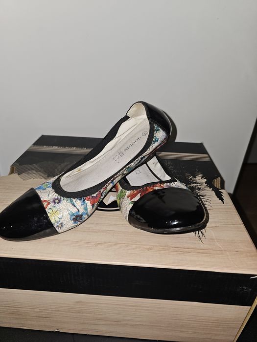 Baleriny w kwiatuszki