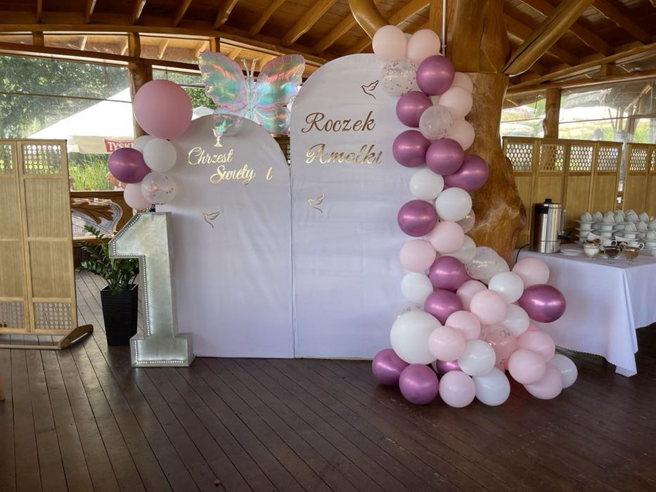 Ścianki  balonowe- piękna dekoracja na Twoją imprezę!