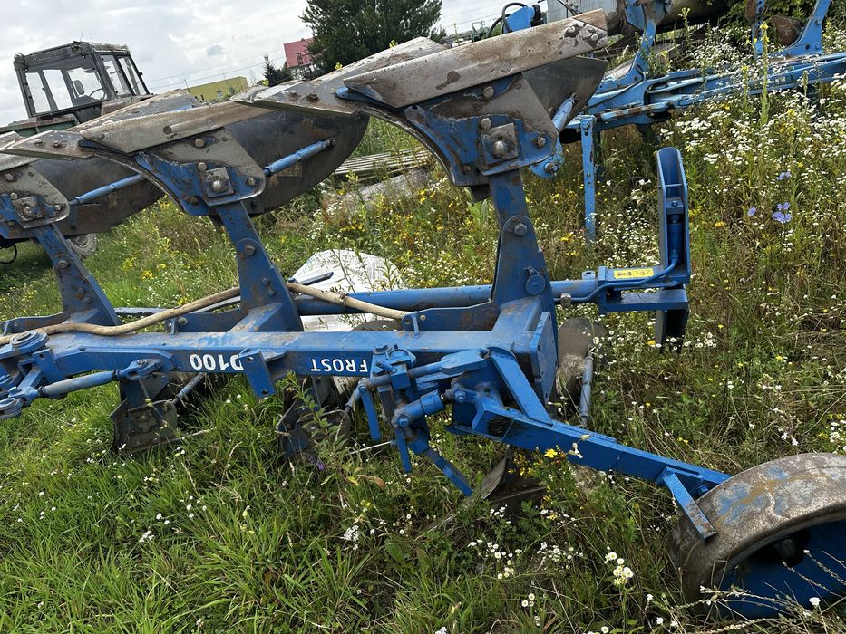 Pług obrotowy 3 skiby + wały FROST D100 po remoncie