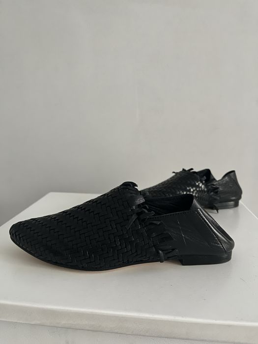 Сабо босоніжки сандалії плетені натуральна шкіра 38 розмір Італія