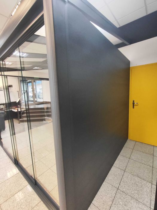 Ścianka do pergoli boczna na taras zabudowa tarasu aluminiowa modułowa