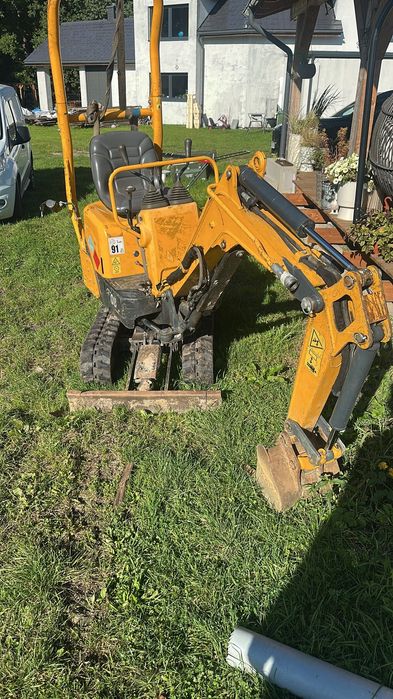 Minikoparka Yanmar SV08 - wynajem mikrokoparki 1 t