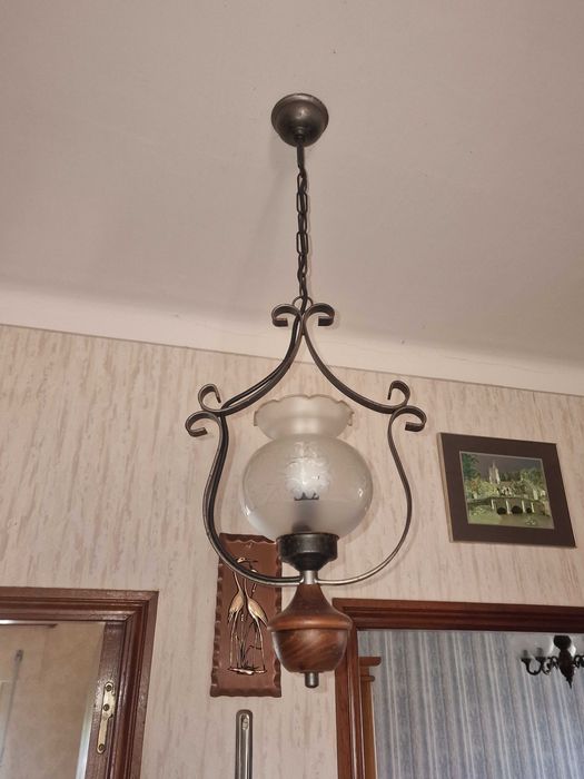 Venda de conjunto de 3 Candeeiros Suspensos Vintage/Rústicos