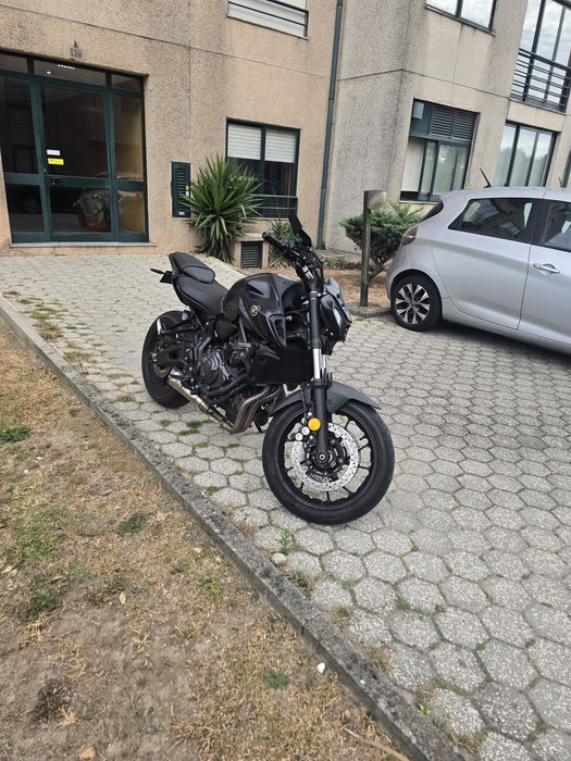 Yamaha mt 07 2023.  6500km  55kw
