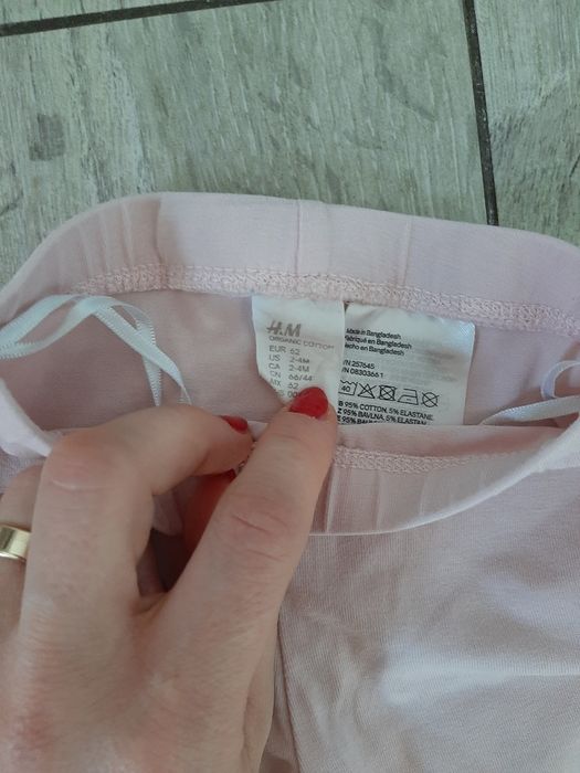 Zestaw sweterki plus legginsy Next Baby H&M 56-62cm niemowlę
