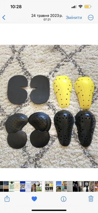 Захисні мотоштани Мотоджинси сині і внутрішнім захистом