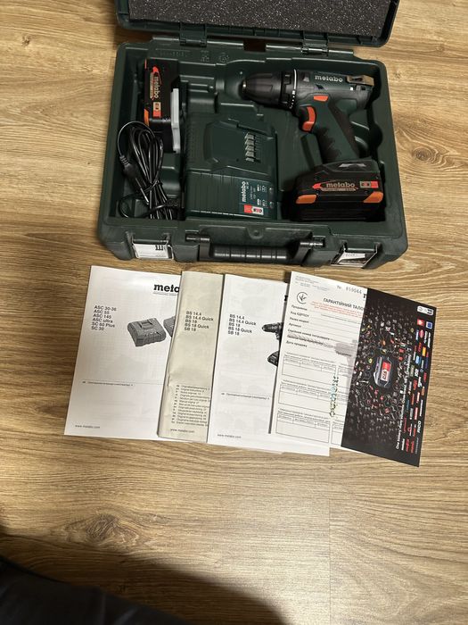 Metabo BS 18 Set + SC 30