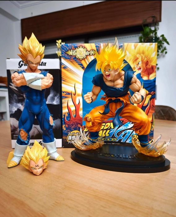 Son Goku Vegeta Maijin Super Saiyan Saiyajin SSJ Medicos Bandai Grandista Dragonball