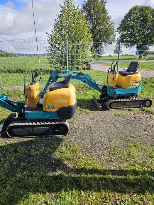 Mini koparka Japońska KUBOTA