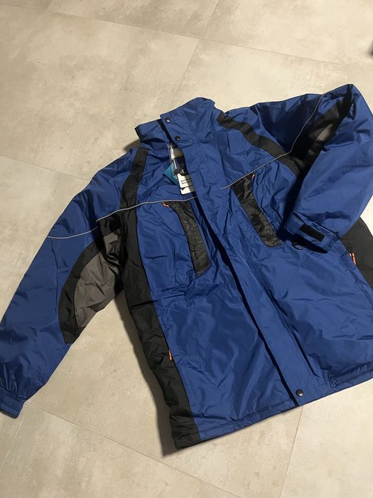 Nowa kurtka meska robocza do pracy cerva niebieska L/XL