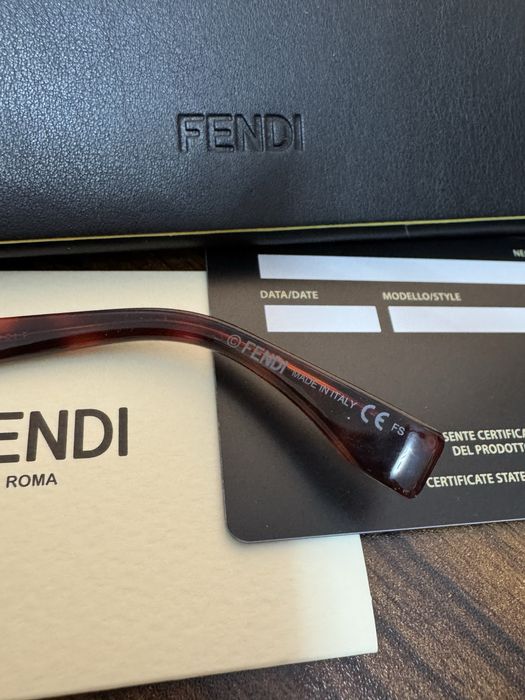 Fendi zerówki oprawki