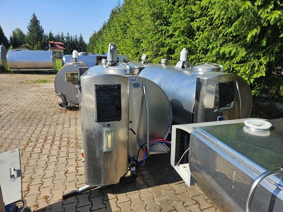 Schładzalnik do mleka JAPY KRYOS EXPERT 2200 L zbiornik na mleko