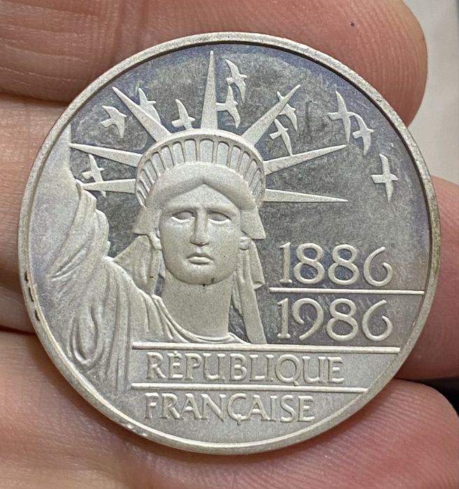 1602 Coin - France 100 Francs Piefort 1986 Silver