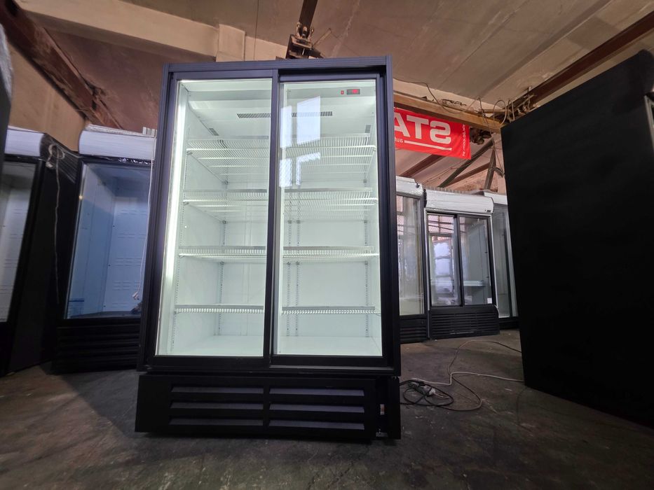 Холодильна шафа вітринна Klimasan S1300 Світло-сірий. Гарантія 2міс!