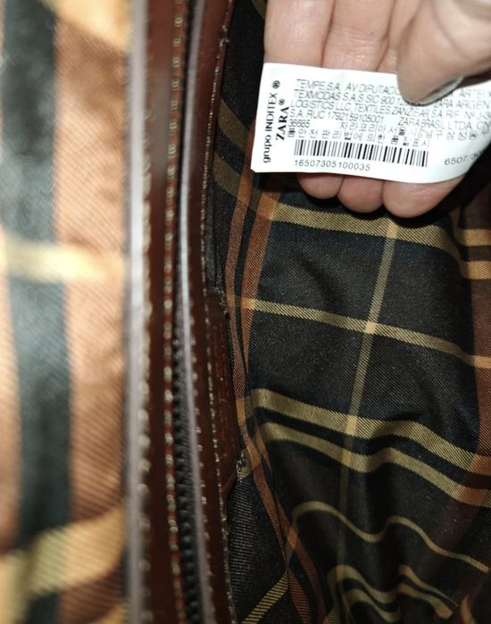 Torba biznesowa męska Zara
