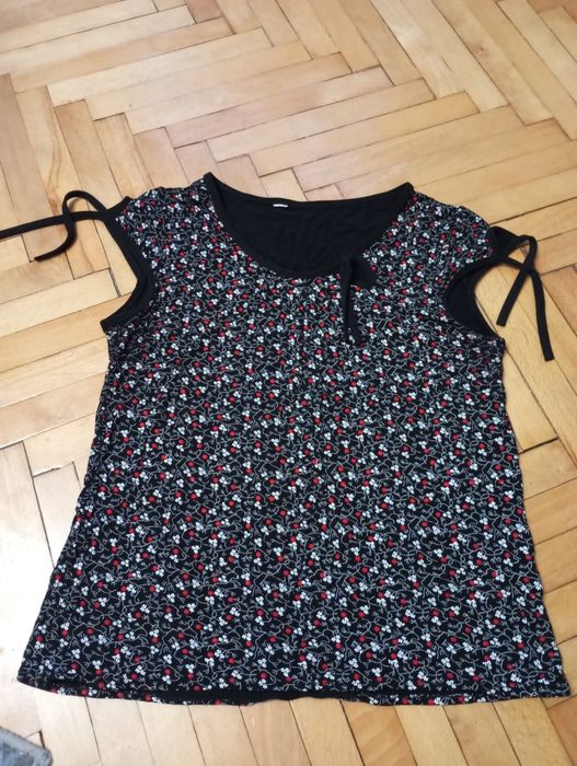 Bluzka damska b/rękawa rozmiar 38