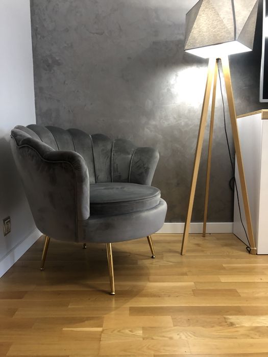 Fotel muszelka/WYSYŁKA 24h