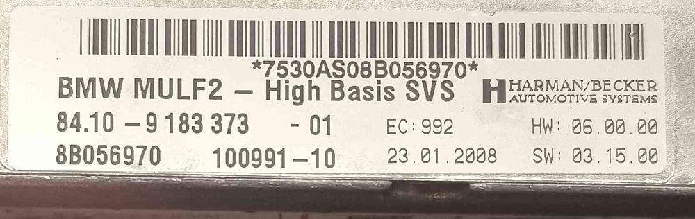 Módulo Bluetooth BMW 3 Coupé (E92) [01.2005 - 12.2013]