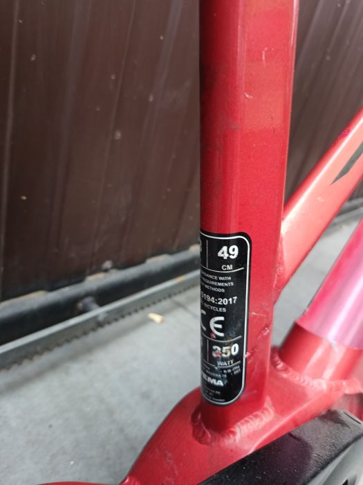 Рама та двигун електровелосипед Bafang