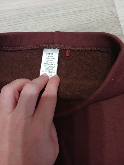 Лосіни утеплені флісом Next для дівчинки