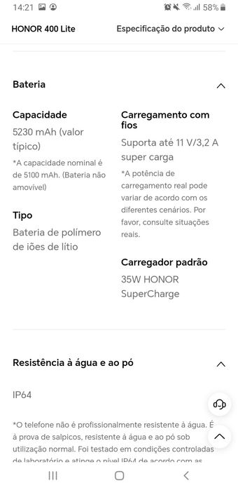 Honor lite 400 5g 256g