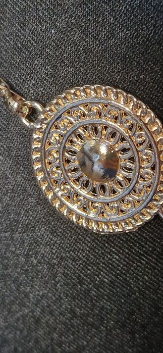 Złoty pasek kółka, dodatek do sukienki, spodni, regulowany