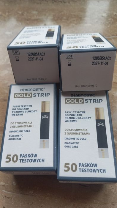 Paski do glukometru Diagnistic Gold