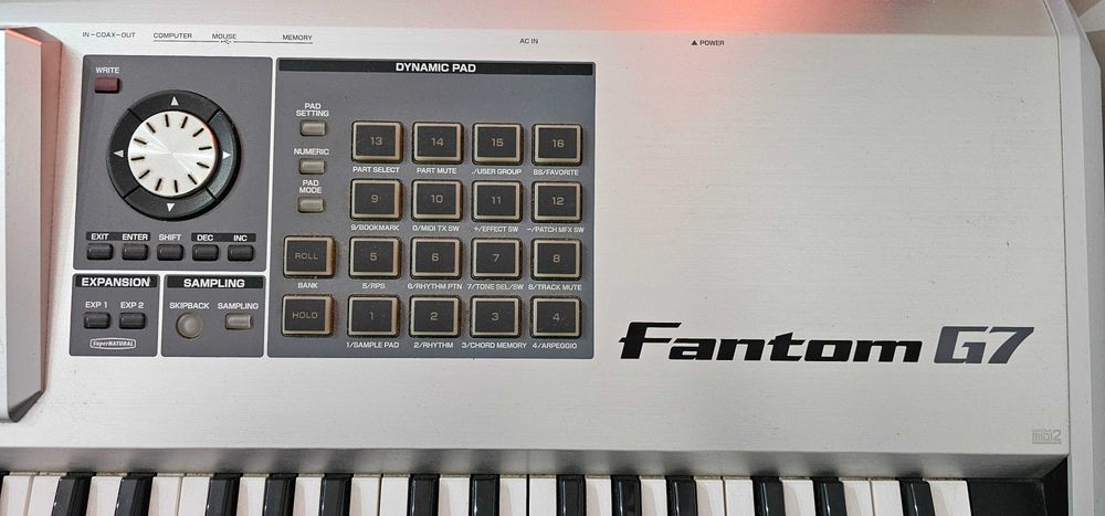 Teclados roland g7 e E80