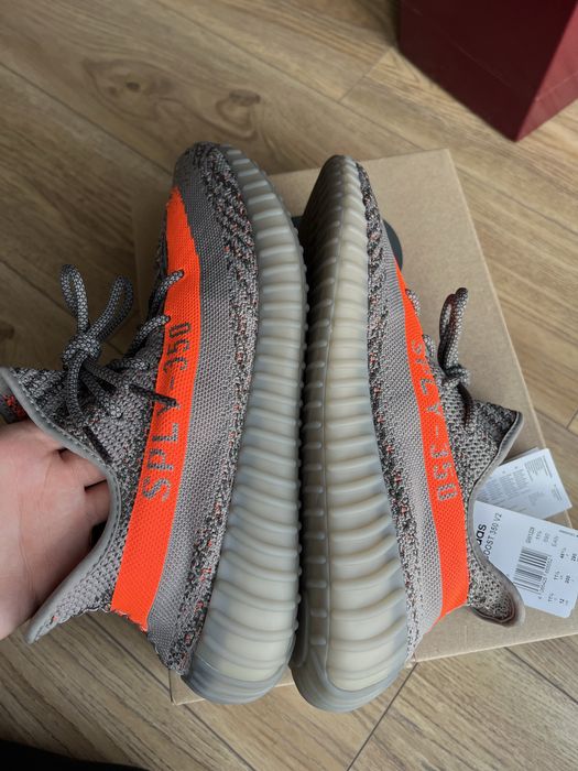 Adidas Yeezy Boost 350 V2 Beluga Reflective buty szare 46 2/3