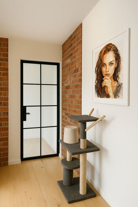 Drzwi Loft ze stali malowane proszkowo