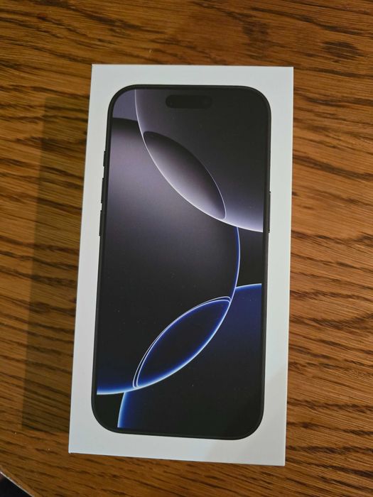 iPhone 16 pro czarny 128 gb nowy, zaplombowany