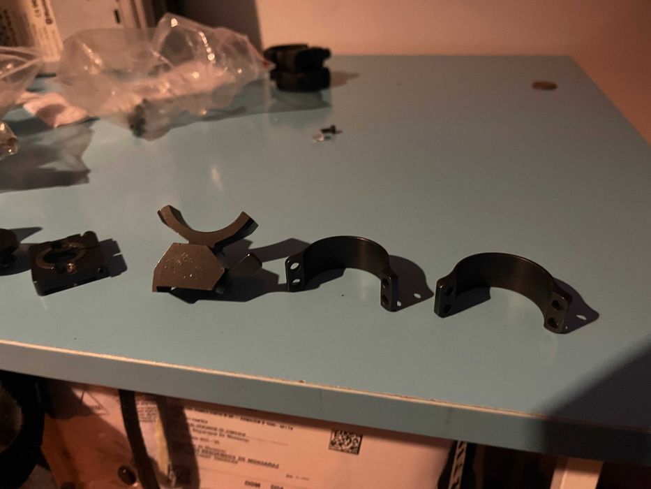 Bases e aneis de saque rapido para carabina Cz