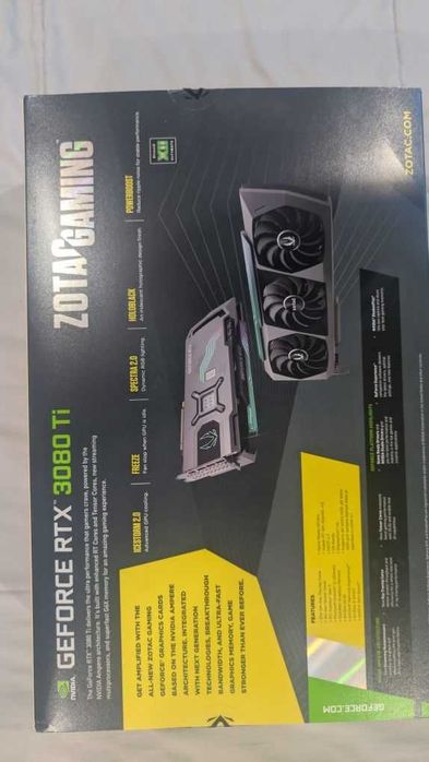Zotac Gforce RTX 3080 Ti 12GB64738637265537124
