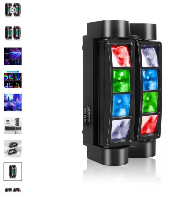 Robot de Luz DMX Spider Lights