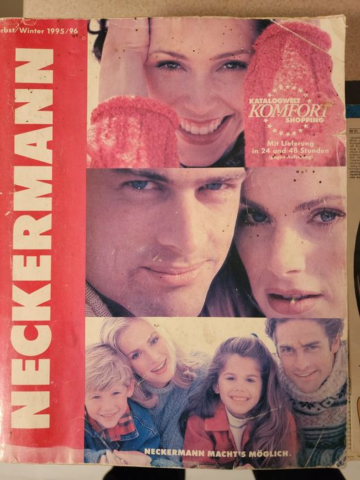 каталог NECKERMANN, НЭКЕРМАН, зима 1996/1996